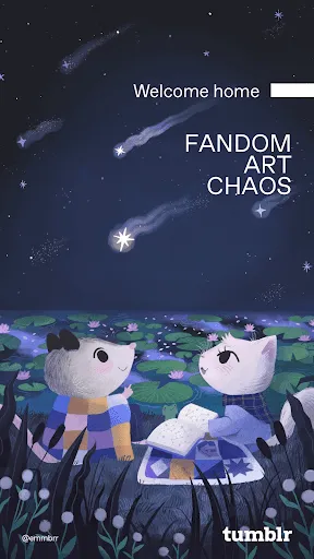 Tumblr—Fandom, Art, Chaos Screenshots