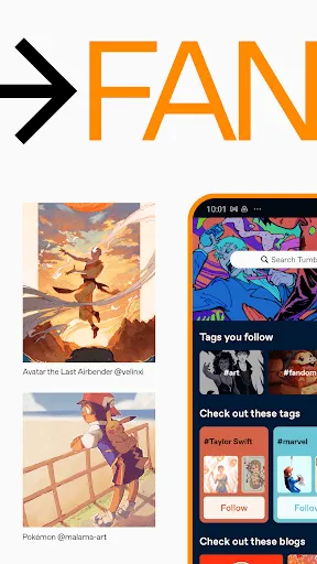 Tumblr—Fandom, Art, Chaos Screenshots