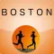 Marathon Map for Boston