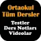 Ortaokul Tüm Dersler Test Çöz