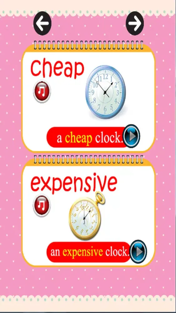 Capturas de tela do Learning English Vocabulary kids :Education games