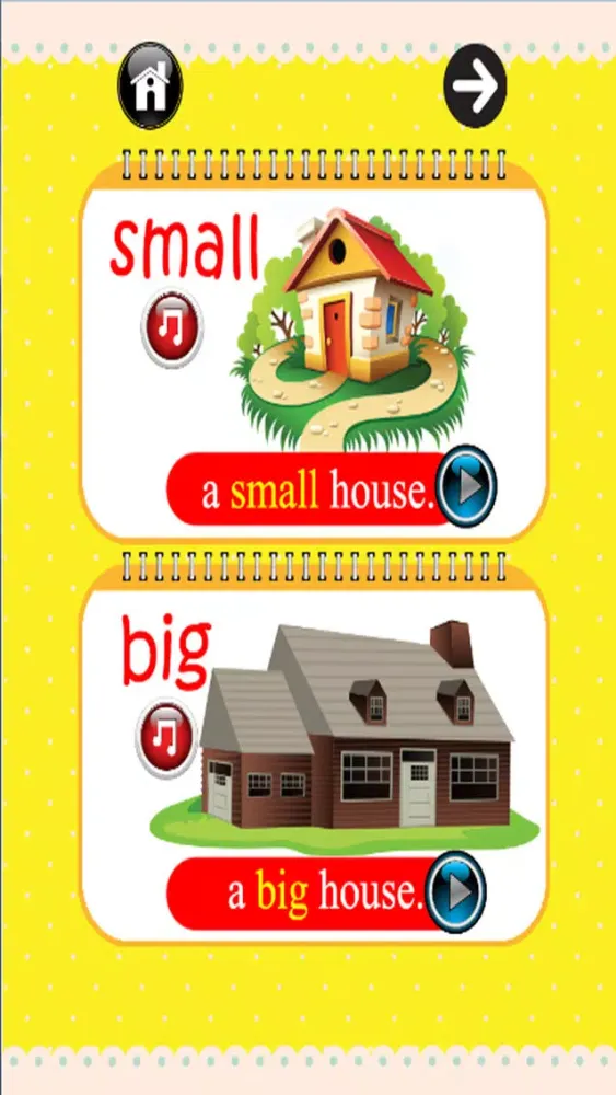 Capturas de tela do Learning English Vocabulary kids :Education games