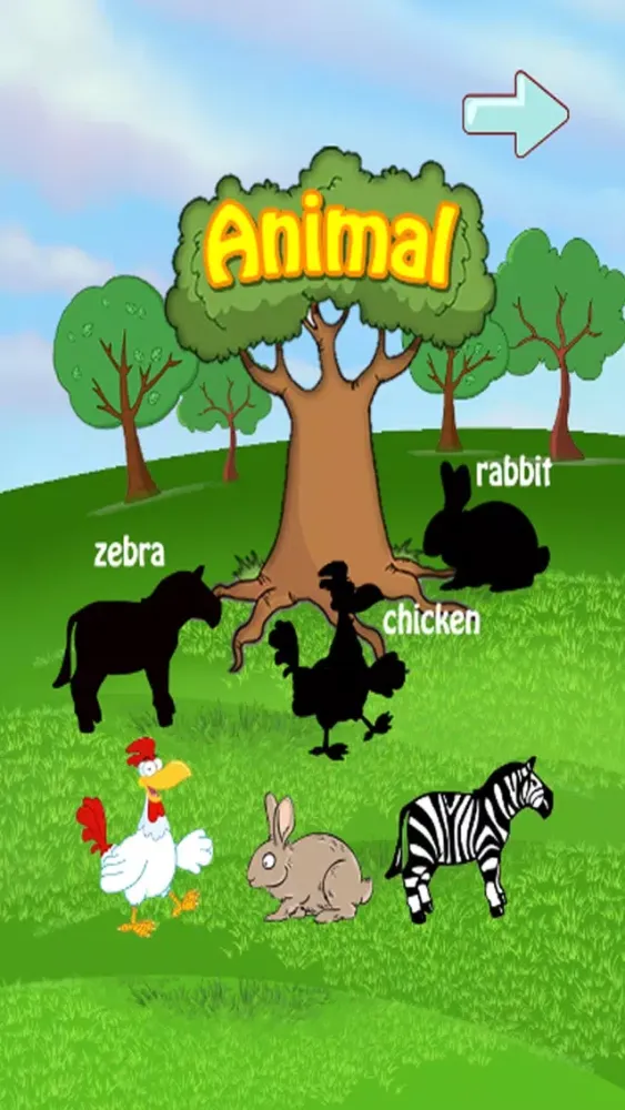 Zrzuty ekranu Learn English Vocabulary :: learning games for kid