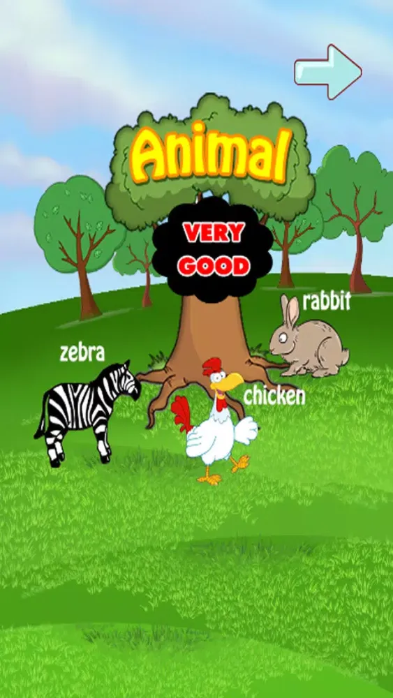Zrzuty ekranu Learn English Vocabulary :: learning games for kid