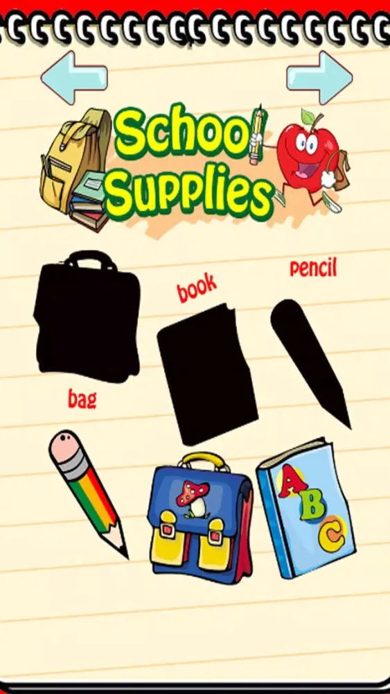 Zrzuty ekranu Learn English Vocabulary :: learning games for kid