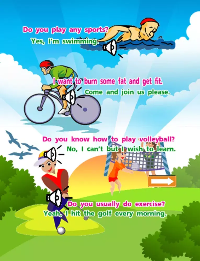 تصاویر Learn English Free : Vocabulary Words | Language learning games for kids, speak & spell about sport iPad 