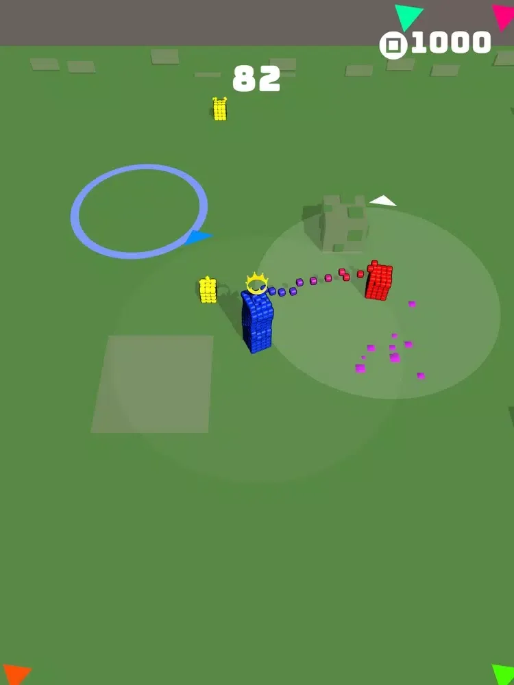 Tangkapan layar CubeWars.io iPad 