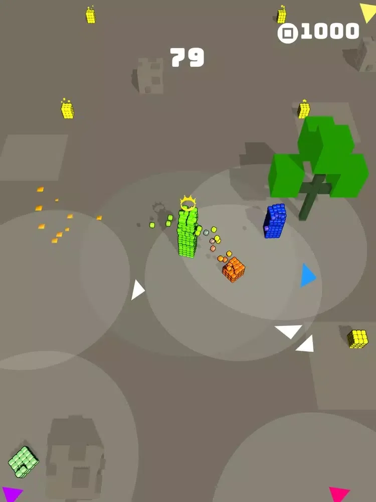 Tangkapan layar CubeWars.io iPad 