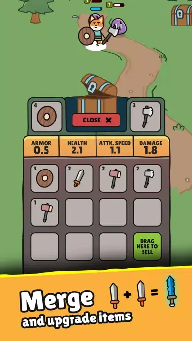 Legend of Hero Fox: Idle RPG应用截图