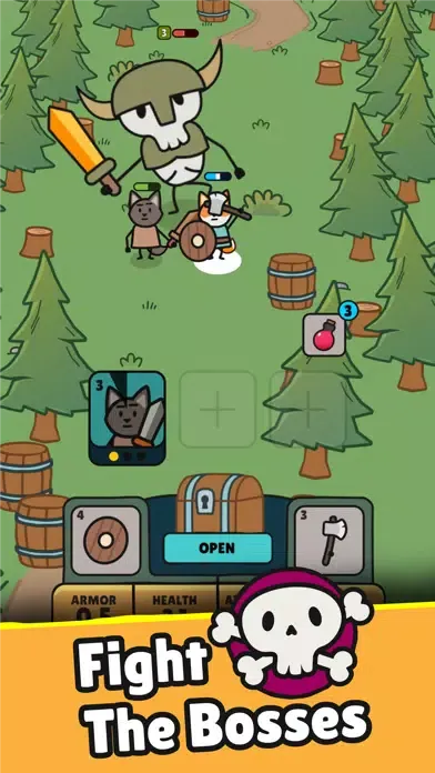 Legend of Hero Fox: Idle RPG应用截图