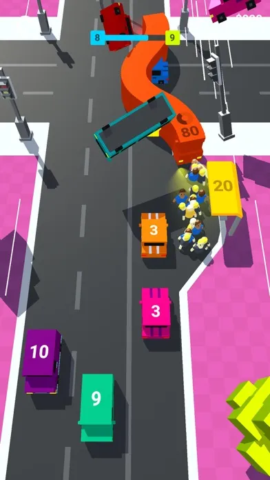 Ảnh chụp màn hình của Snake Bus