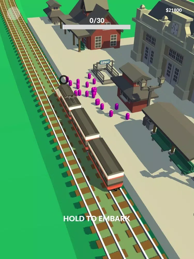 Train Madness 3D iPad  스크린샷