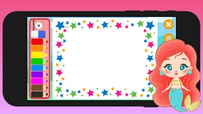 Coloring Mermaid and Princess Screenshots