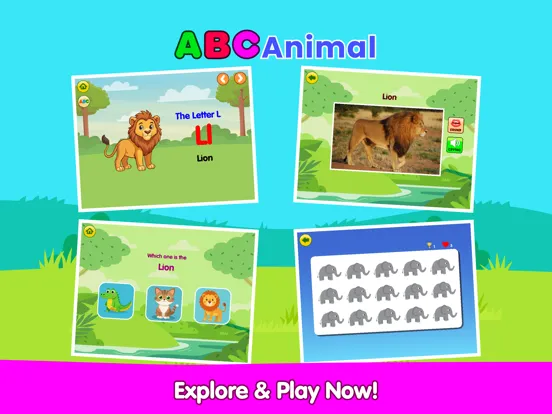 Zrzuty ekranu ABC Animal - Play Animal Noise iPad 