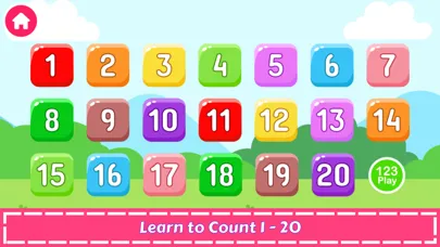 1234 Numbers - Count to 20 Screenshots