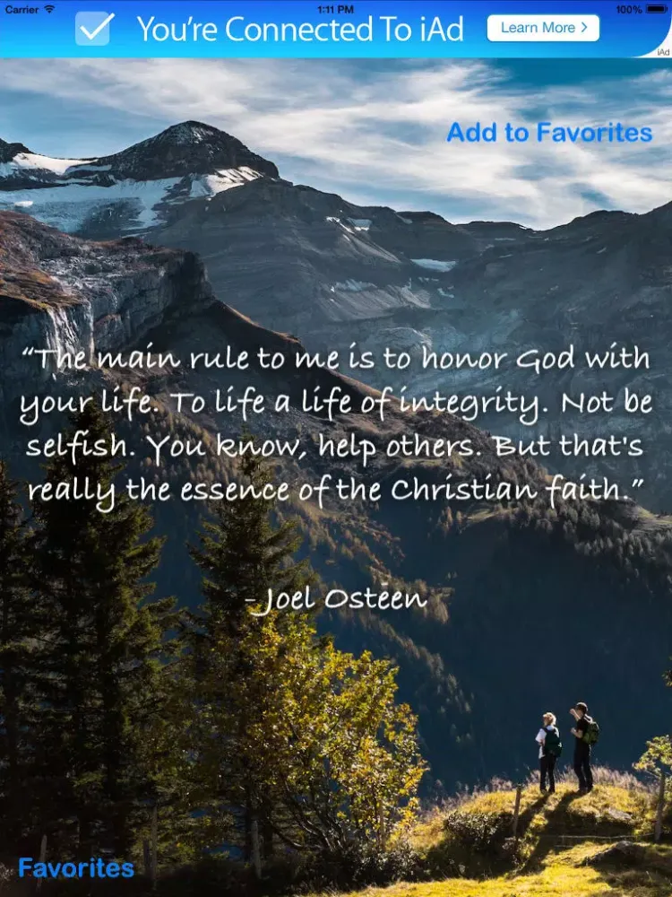 Daily Faith iPad 应用截图