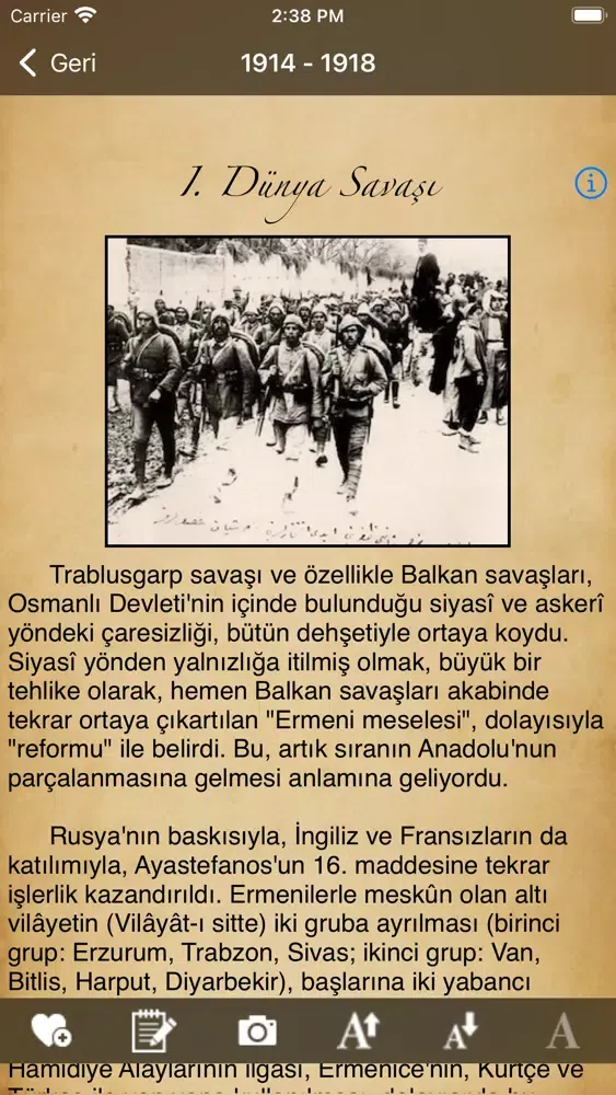 Ảnh chụp màn hình của Atatürkiye