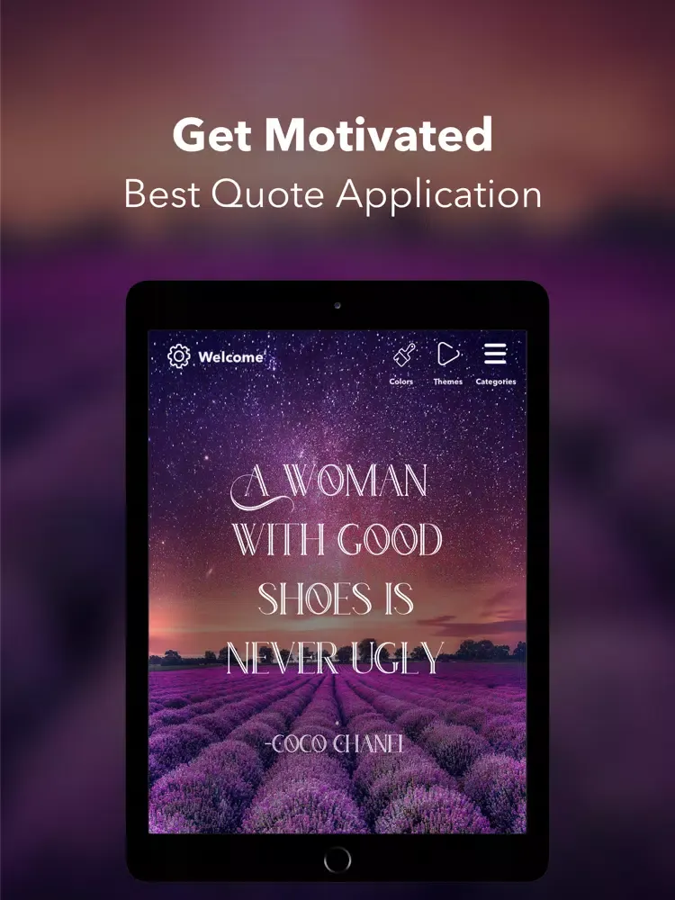Ảnh chụp màn hình của Daily Quotes - Custom Widgets iPad 