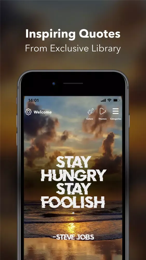 Ảnh chụp màn hình của Daily Quotes - Custom Widgets