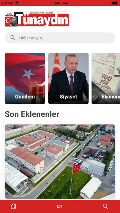 Tünaydın Gazetesi سکرین شاٹس