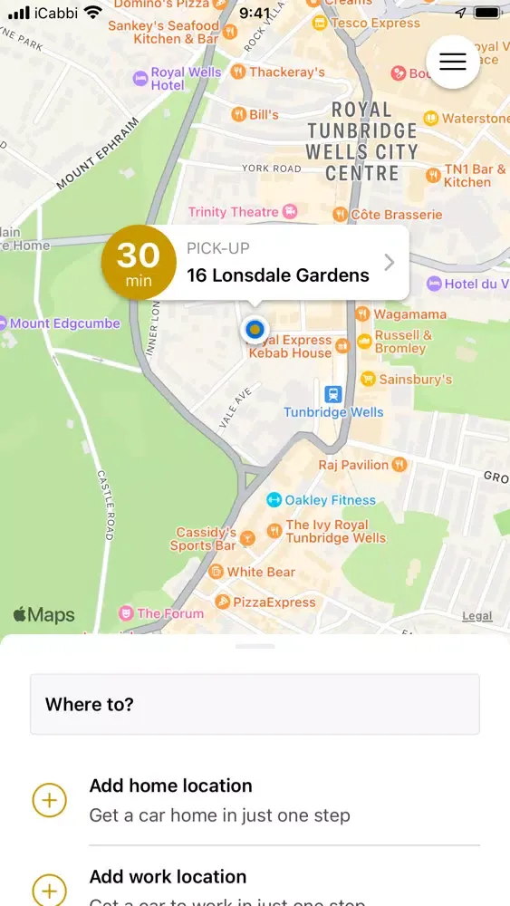 Capturas de pantalla de Tunbridge Wells 888 Taxis Ltd