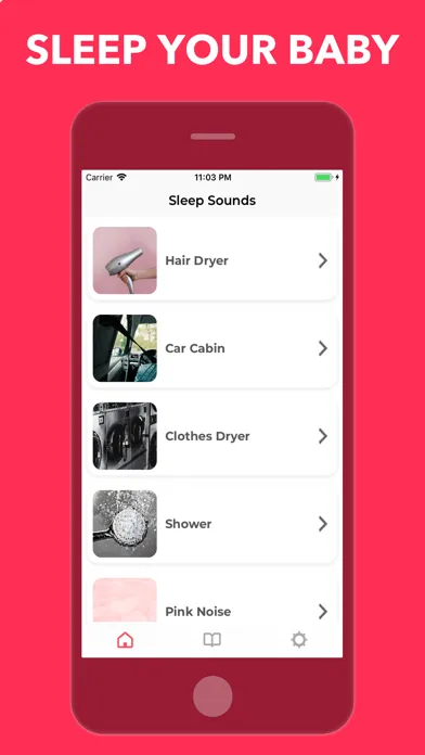 Zrzuty ekranu Pacifr: Baby Sleep White Noise