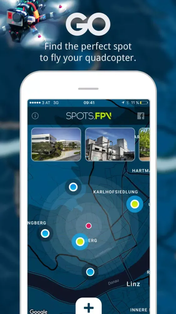 spots.FPV – Find places to fly your quadcopter स्क्रीनशॉट