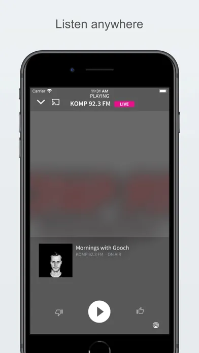 92.3 KOMP स्क्रीनशॉट
