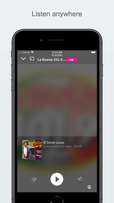 ภาพหน้าจอของ La Buena Las Vegas 101.9