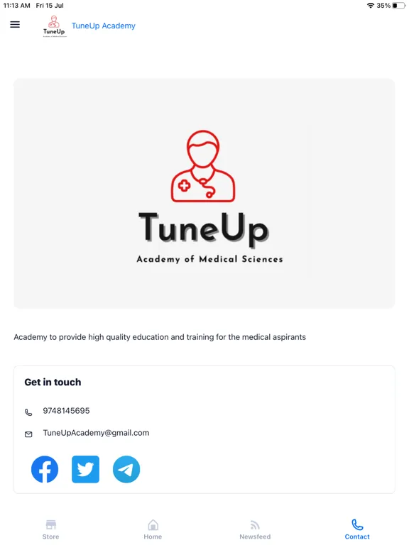 Captures d'écran de TuneUp Med Academy iPad 