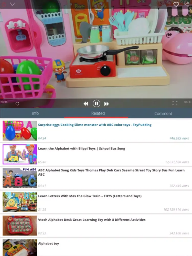 تصاویر Toys kid for learning colour, number, alphabet iPad 