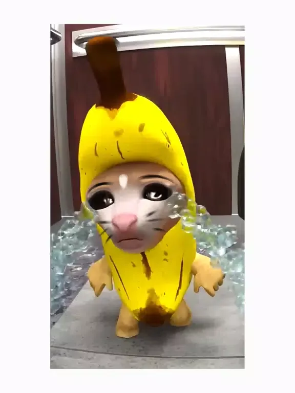 Capturas de tela do Banana Cat! iPad 