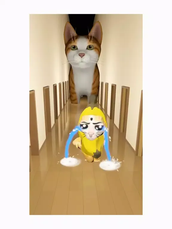Capturas de tela do Banana Cat! iPad 
