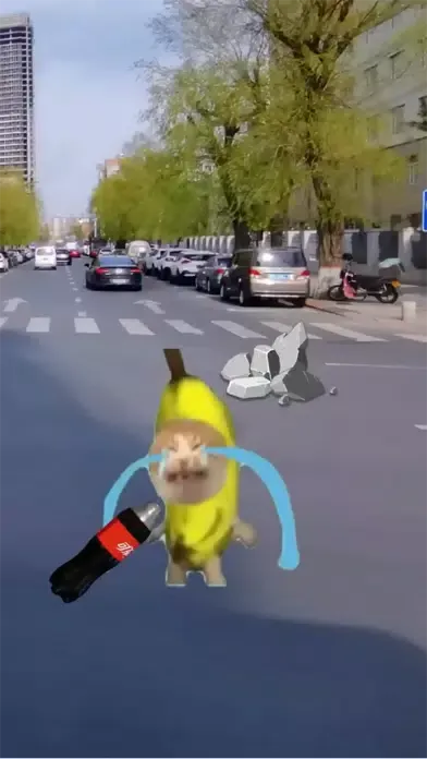 Capturas de tela do Banana Cat!
