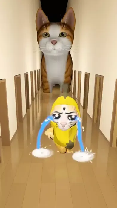 Capturas de tela do Banana Cat!