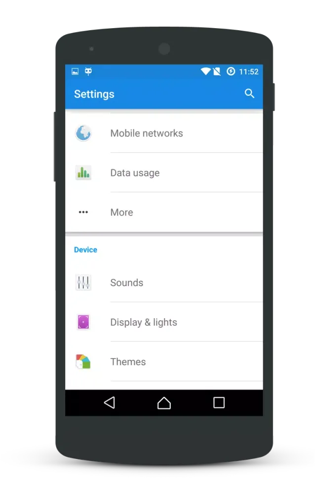 Captures d'écran de z4 Lollipop