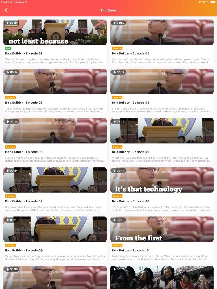 Tangkapan skrin Hi English - Listen and Speak iPad 