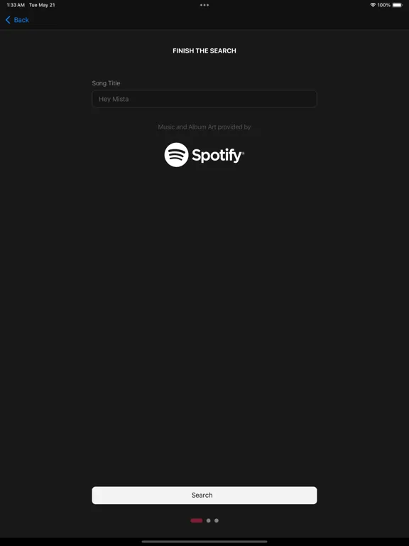 TwoTone - Music iPad  Screenshots