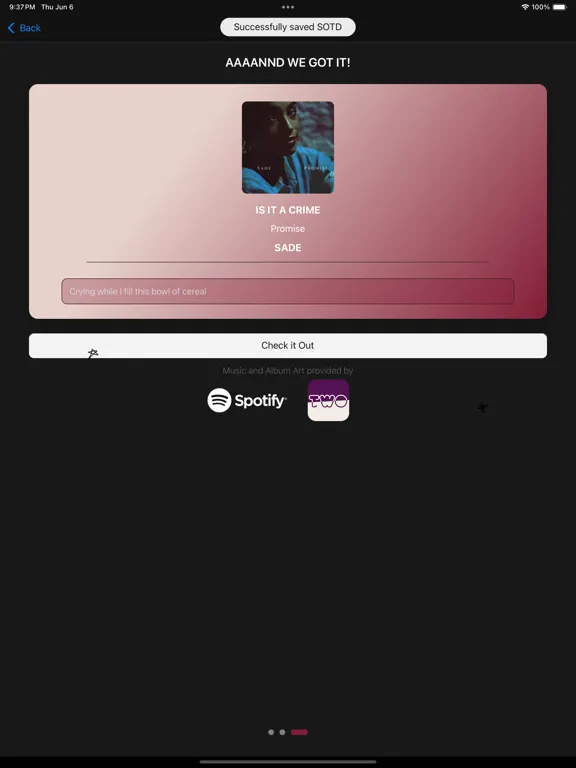 TwoTone - Music iPad  Screenshots