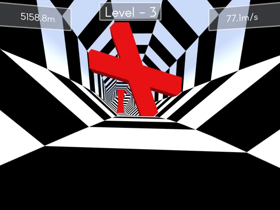 Tunnel Rush ! iPad  스크린샷