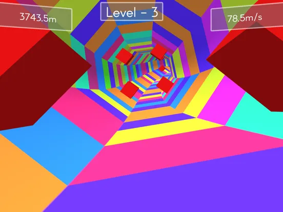 Tunnel Rush ! iPad  스크린샷