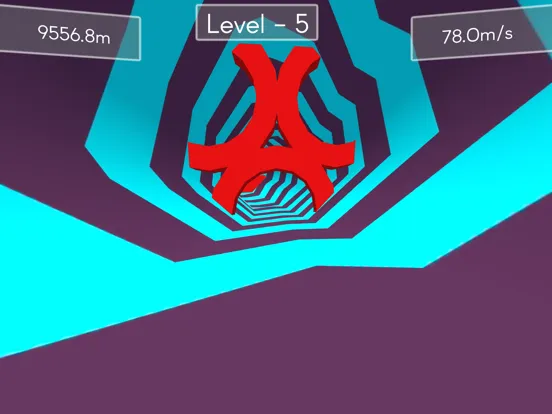 Tunnel Rush ! iPad  스크린샷