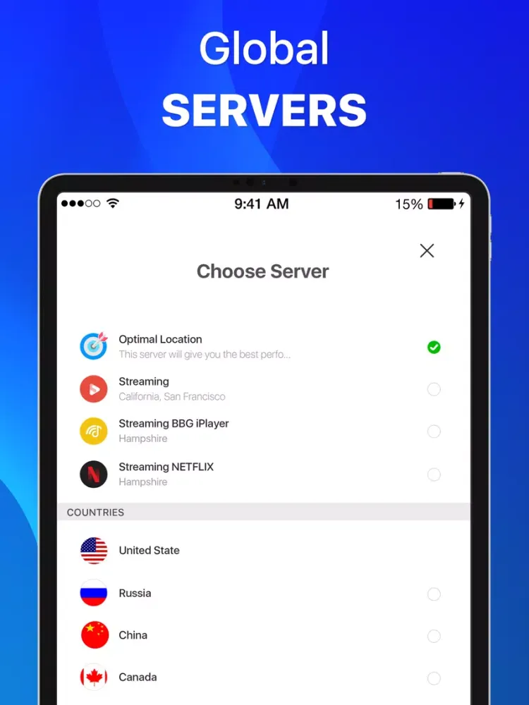 Tunnel VPN - VPN Master Proxy iPad 應用截圖