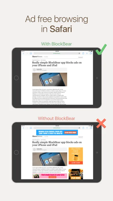 Capturas de pantalla de BlockBear!