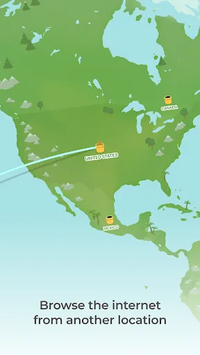 Captures d'écran de TunnelBear VPN
