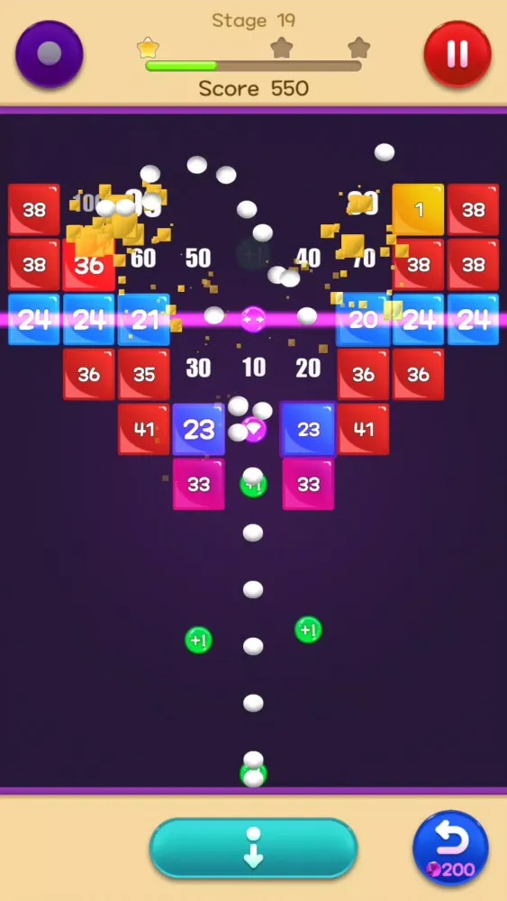 Captures d'écran de Jewel Bricks Breaker