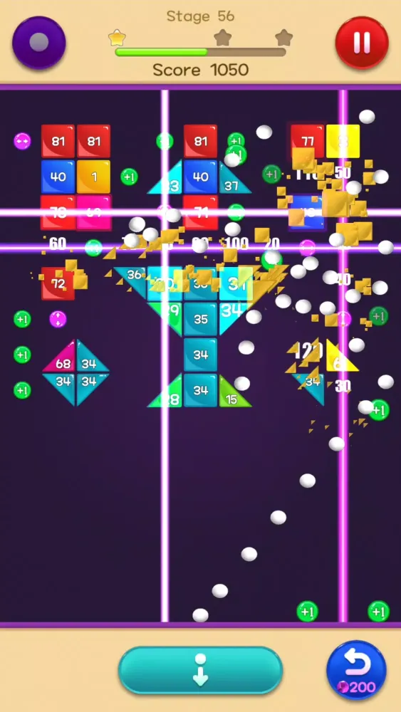 Captures d'écran de Jewel Bricks Breaker