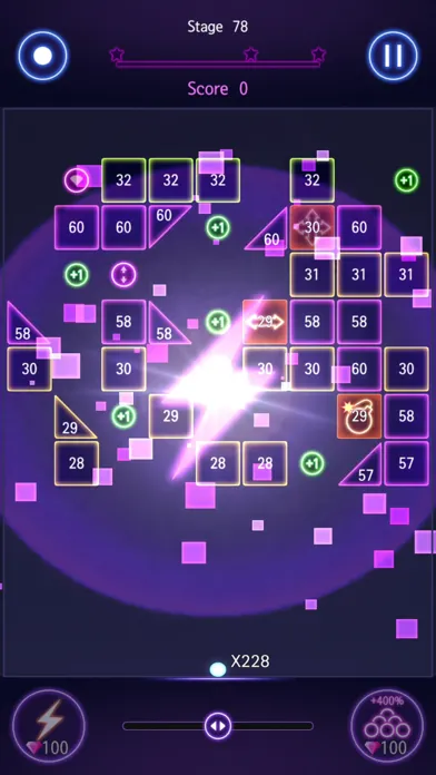 Bricks Breaker Hit - Glow Ball Ekran Görüntüleri