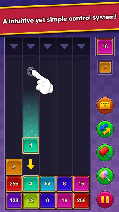 Captures d'écran de Number One - 2048 Merge Game