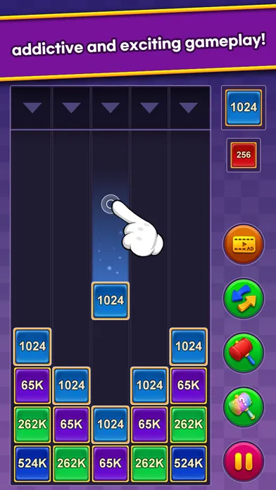 Captures d'écran de Number One - 2048 Merge Game